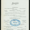LUNCHEON [held by] COLONIAL HOTEL [at] "NASSAU,BAHAMAS" (HOTEL)