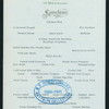 LUNCHEON [held by] ROYAL VICTORIA HOTEL [at] "NASSAU,BAHAMAS" (HOTEL)
