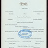 DINNER [held by] ROYAL VICTORIA HOTEL [at] "NASSAU, BAHAMAS" (HOTEL)
