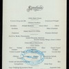 LUNCHEON [held by] HOTEL COLONIAL [at] "NASSAU,N.P." (HOTEL;FOREIGN;)