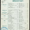 BREAKFAST [held by] ST.LOUIS CLUB [at] "[ST.LOUIS,MO?]" (OTHER (CLUB);)
