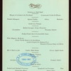DINNER [held by] HOTEL COLONIAL [at] "NASSAU,N.P.BAHAMAS" (HOTEL;FOREIGN;)