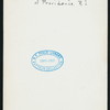 DINNER [held by] BROWN UNIVERSITY CLUB [at] "PROVIDENCE, RI" (CLUB)