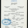 LUNCHEON [held by] ALCAZAR HOTEL [at] "ST. AUGUSTINE,FLA." (HOTEL)