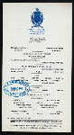 LUNCHEON [held by] ALCAZAR HOTEL [at] "ST. AUGUSTINE,FLA." (HOTEL)