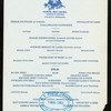 LUNCH [held by] TAMPA BAY HOTEL [at] "TAMPA, FLA." (HOTEL)