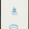 DINNER [held by] TAMPA BAY HOTEL [at] "TAMPA,FLA." (HOTEL)