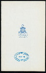 DINNER [held by] TAMPA BAY HOTEL [at] "TAMPA,FLA." (HOTEL)