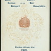 9TH ANNUAL BANQUET [held by] DENVAR BAR ASSOCIATION [at] "BROWN PALACE, THE, DENVER, CO" (HOTEL;)