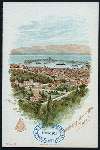 DINNER [held by] HAMBURG-AMERIKA LINIE [at] "SCHNELLDAMPFER ""AUGUSTE VICTORIA""" (SS;)