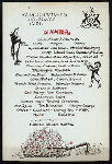 WASHINGTON'S BIRTHDAY DINNER [held by] CHICAGO BEACH HOTEL [at] "[CHICAGO, IL]" (HOTEL;)