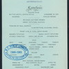 LUNCHEON [held by] ALCAZAR HOTEL [at] "ST. AUGUSTINE,FLA." (HOTEL)