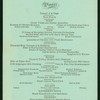 DINNER [held by] ROYAL POINCIANA HOTEL [at] "PALM BEACH, FL" (HOTEL)