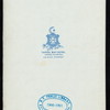 DINNER [held by] TAMPA BAY HOTEL [at] "TAMPA,FLA." (HOTEL)