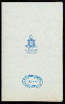 DINNER [held by] TAMPA BAY HOTEL [at] "TAMPA,FLA." (HOTEL)