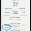 DINNER [held by] ROYAL PALM HOTEL [at] "MIAMI BISCAYNE BAY, FLA." (HOTEL)