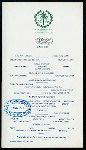 DINNER [held by] ROYAL PALM HOTEL [at] "MIAMI BISCAYNE BAY, FLA." (HOTEL)