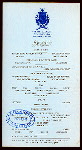 LUNCHEON [held by] ALCAZAR HOTEL [at] "ST. AUGUSTINE,FLA." (HOTEL)