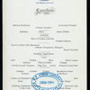 LUNCHEON [held by] HOTEL COLONIAL [at] "NASSAU, BAHAMAS" (FOR;)
