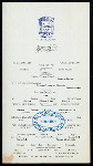 LUNCHEON [held by] HOTEL COLONIAL [at] "NASSAU, BAHAMAS" (FOR;)