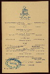 LUNCH [held by] TAMPA BAY HOTEL [at] "TAMPA,FLA." (HOTEL)