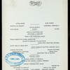 DINNER [held by] ALCAZAR HOTEL [at] "ST. AUGUSTINE, FL" (HOTEL;)
