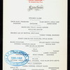 LUNCHEON [held by] ALCAZAR HOTEL [at] "ST. AUGUSTINE, FL" (HOTEL;)
