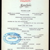 LUNCHEON [held by] ALCAZAR HOTEL [at] "ST. AUGUSTINE, FL" (HOTEL;)