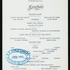 LUNCHEON [held by] ALCAZAR HOTEL [at] "ST. AUGUSTINE, FL" (HOTEL;)