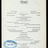 DINNER [held by] ALCAZAR HOTEL [at] "ST. AUGUSTINE, FL" (HOTEL;)