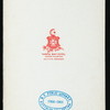 DINNER [held by] TAMPA BAY HOTEL [at] "TAMPA, FL" (HOTEL;)