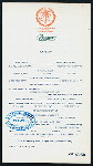 DINNER [held by] ROYAL PALM HOTEL [at] "MIAMI BISCAYNE BAY, FL" (HOTEL;)