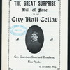GREAT SURPRISE, THE [held by] CITY HALL CENTER [at] "NEW YORK, NY" (REST)