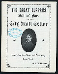 GREAT SURPRISE, THE [held by] CITY HALL CENTER [at] "NEW YORK, NY" (REST)