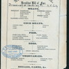 BREAKFAST [held by] NEW YORK HOTEL [at] "NEW YORK, NY" (HOTEL)
