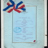 DINNER TO COUNT FERDINAND DE LESSEPS [held by] CITIZENS OF NEW YORK [at] DELMONICO. (HOTEL)
