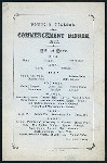 COMMENCEMENT DINNER [held by] BOWDOIN COLLEGE [at] "BRUNSWICK, ME"