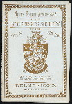 94TH ANNIV. [held by] ST. GEORGE'S SOCIETY [at] "NEW YORK, NY; DELMONICO'S" (RESTAURANT)