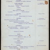 DINNER BY OR FOR HENRY HILTON [held by] PRIVATE [at] "7 WEST 34 ST.NEW YORK, NY"