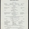 BREAKFAST MENU [held by] FIFTH AVENUE HOTEL [at] "[?NEW YORK, NY?]" (HOT;)