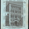 DINNER MENU [held by] THE BRIDGE HOUSE HOTEL [at] "LONDON, ENGLAND" (HOT;)