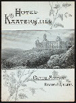 DINNER [held by] HOTEL KAATERSKILL [at] CATSKILL MOUNTAINS NY (HOTEL)