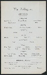 SUPPER [held by] THE ARLINGTON [at]  (HOTEL)