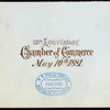 ANNIVERSARY [DINNER] [held by] CHAMBER OF COMMERCE [at] [NY]