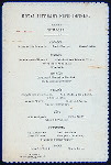 DINNER [held by] ROYAL LITERARY FUND [at] "WILLIS'S ROOMS, LONDON, ENGLAND" (REST;)