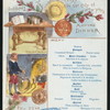 ANNUAL DINNER [held by] NEW ENGLAND SCIETY IN THE CITY OF NEW YORK [at] DELMONICO (RESTAURANT;)