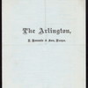 DINNER [held by] THE ARLINGTON [at]  (HOTEL)
