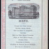 DINNER [held by] AMSTEL-HOTEL [at] "[AMSTERDAM, HOLLAND ?]" (HOTEL)