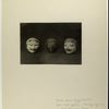 Masks from Jogjakarta (from left)