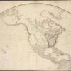 Map of the world on a globular projection